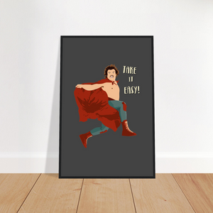 Take It Easy Nacho Libre El Luchador Mascarado Movie Poster