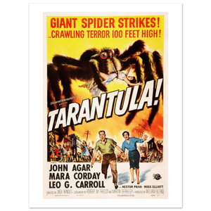 Tarantula - 50s Si - Fi horror Movie Poster Matte / 18 x 24″ (45 60cm) None