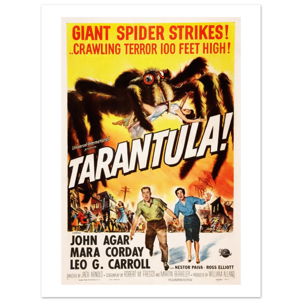 Tarantula - 50s Si - Fi horror Movie Poster Matte / 18 x 24″ (45 60cm) None