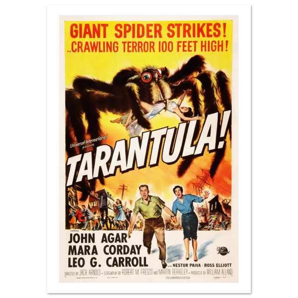 Tarantula - 50s Si - Fi horror Movie Poster Matte / 8 x 12″ (21 29.7cm) None