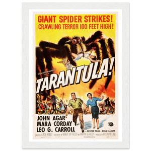 Tarantula - 50s Si - Fi horror Movie Poster Matte / 8 x 12″ (21 29.7cm) White