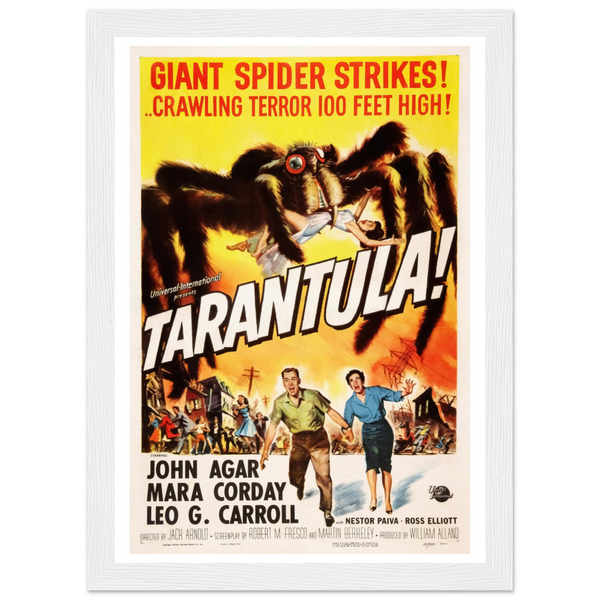 Tarantula - 50s Si - Fi horror Movie Poster Matte / 8 x 12″ (21 29.7cm) White