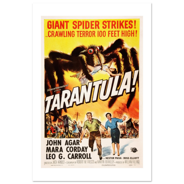 Tarantula - 50s Si - Fi horror Movie Poster Matte / 24 x 36″ (60 90cm) None