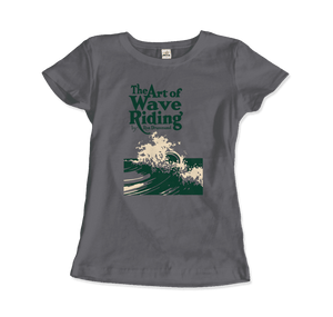 The Art of Wave Riding 1931, First Surfing Book T-Shirt - Art-O-Rama Shop