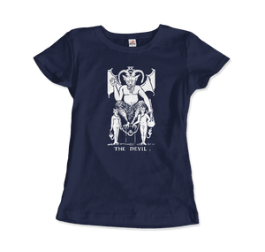 The Devil Tarot Card Design T-Shirt - Art-O-Rama Shop