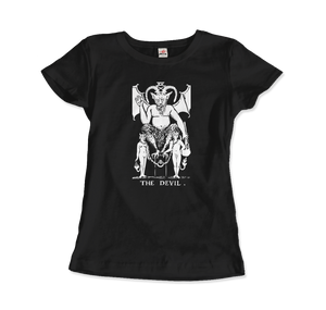 The Devil Tarot Card Design T-Shirt - Art-O-Rama Shop