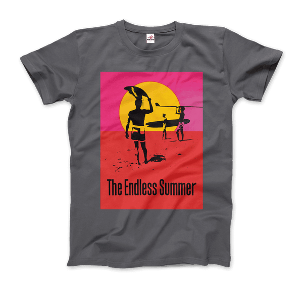 The Endless Summer 1966 Surf Documentary T-Shirt - Men / Charcoal / Small by Art-O-Rama