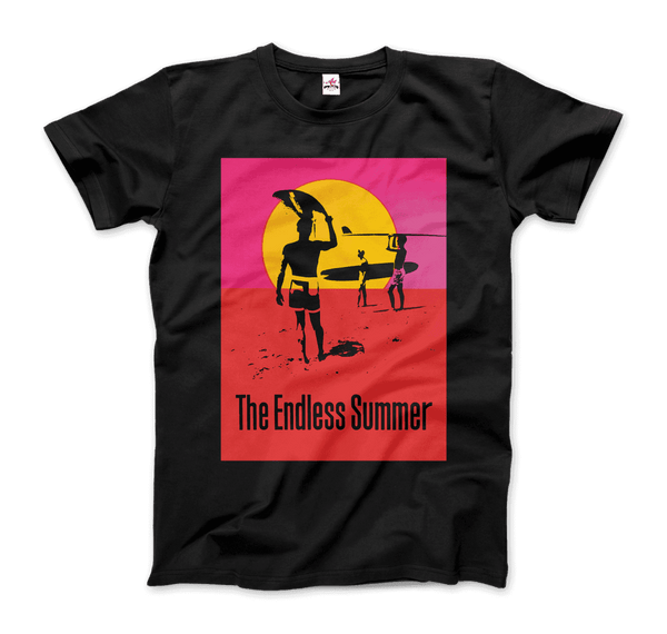 The Endless Summer 1966 Surf Documentary T-Shirt - Men / Black / Small by Art-O-Rama
