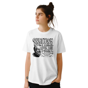 The Socratic Paradox: Question Everything T-Shirt - T-Shirt