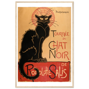 Tournee du Chat Noir Artwork Poster - Matte / 24 x 36″ (60 x 90cm) / Wood - Poster