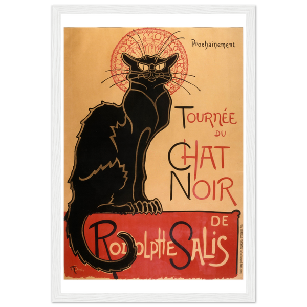 Tournee du Chat Noir Artwork Poster - Matte / 12 x 18″ (30 x 45cm) / White - Poster