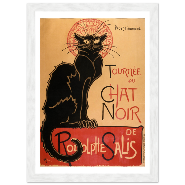 Tournee du Chat Noir Artwork Poster - Matte / 8 x 12″ (21 x 29.7cm) / White - Poster