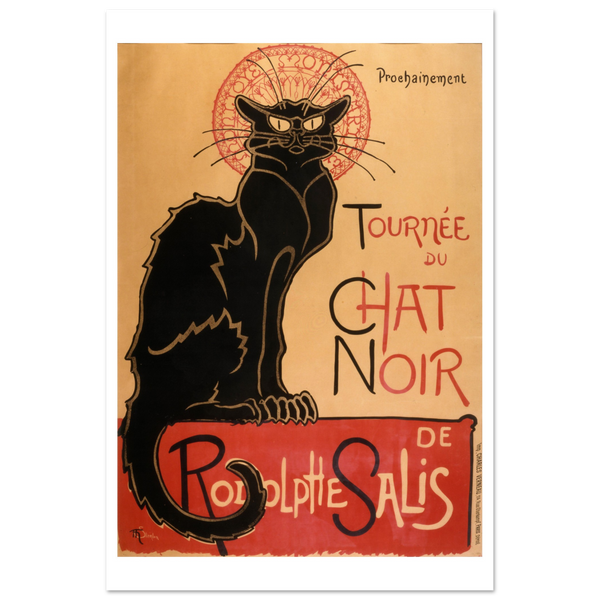 Tournee du Chat Noir Artwork Poster - Matte / 24 x 36″ (60 90cm) None