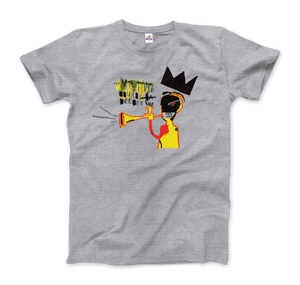 Trumpet 1984 Artwork T-Shirt - Men (Unisex) / Heather Grey / S - T-Shirt