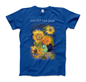 Van Gogh Five Sunflowers 1888, Artwork T-Shirt