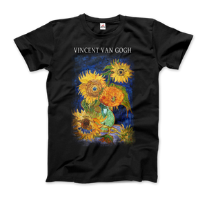 Van Gogh Five Sunflowers 1888, Artwork T-Shirt