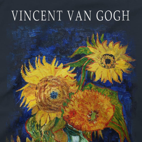 Van Gogh Five Sunflowers 1888 Artwork T-Shirt - T-Shirt