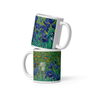 Van Gogh - Irises 1889 Artwork Mug - Mug