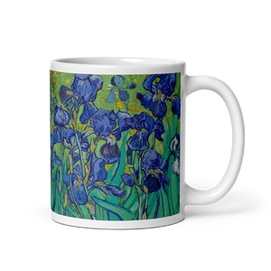 Van Gogh - Irises 1889 Artwork Mug - Mug