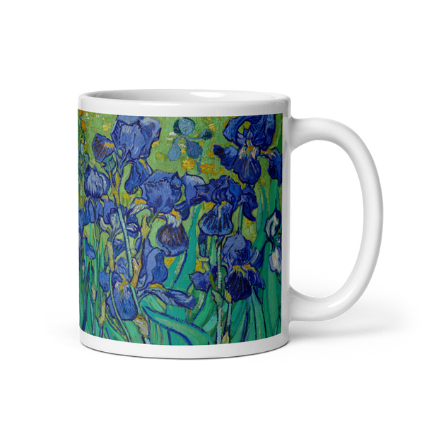 Van Gogh - Irises 1889 Artwork Mug - Mug