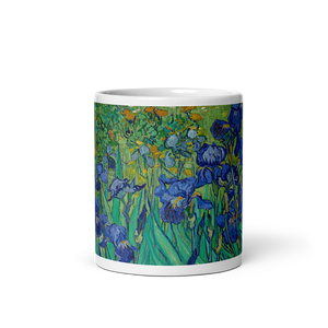 Van Gogh - Irises 1889 Artwork Mug - Mug