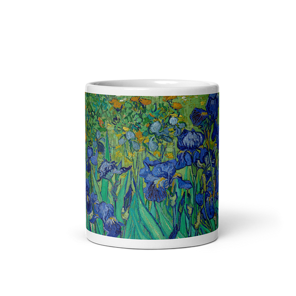 Van Gogh - Irises 1889 Artwork Mug - Mug