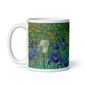 Van Gogh - Irises 1889 Artwork Mug - 11oz (325mL) - Mug