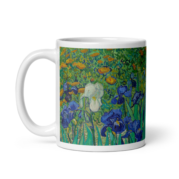 Van Gogh - Irises 1889 Artwork Mug - 11oz (325mL) - Mug