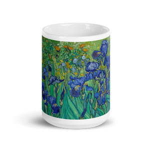Van Gogh - Irises 1889 Artwork Mug - Mug