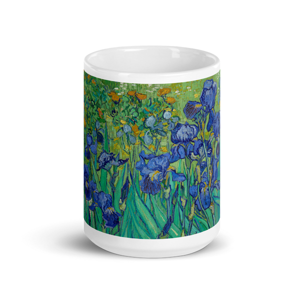 Van Gogh - Irises 1889 Artwork Mug - Mug