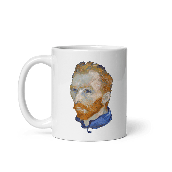 Van Gogh Self Portrait 1889 Artwork Mug - 11oz (325mL) - Mug
