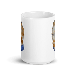 Van Gogh Self Portrait 1889 Artwork Mug - Mug