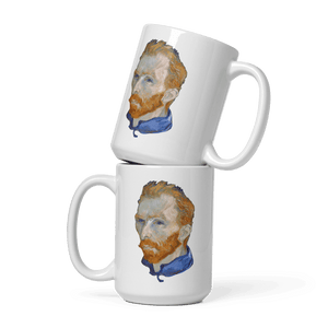 Van Gogh Self Portrait 1889 Artwork Mug - Mug