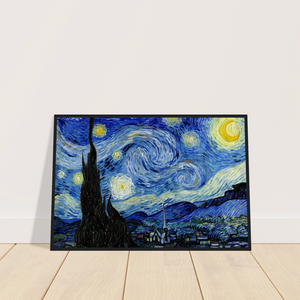 Van Gogh - The Starry Night 1889 Artwork Poster