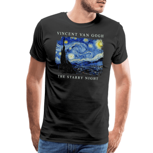Van Gogh - The Starry Night 1889 Artwork T-Shirt - T-Shirt