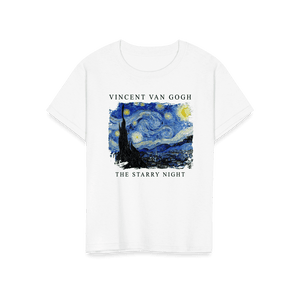 Van Gogh - The Starry Night, 1889 Artwork T-Shirt