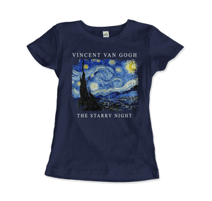 Van Gogh - The Starry Night, 1889 Artwork T-Shirt