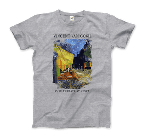 Vincent Van Gogh - Cafe Terrace at Night, 1888 Artwork T-Shirt - Art-O-Rama Shop