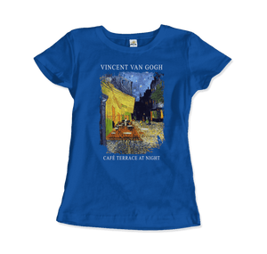 Vincent Van Gogh - Cafe Terrace at Night 1888 Artwork T-Shirt - T-Shirt