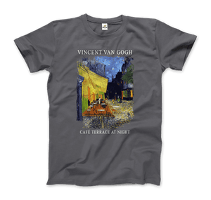 Vincent Van Gogh - Cafe Terrace at Night, 1888 Artwork T-Shirt