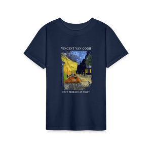 Vincent Van Gogh - Cafe Terrace at Night, 1888 Artwork T-Shirt - Art-O-Rama Shop