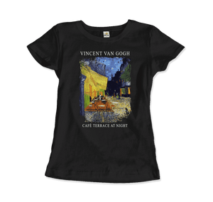 Vincent Van Gogh - Cafe Terrace at Night, 1888 Artwork T-Shirt - Art-O-Rama Shop