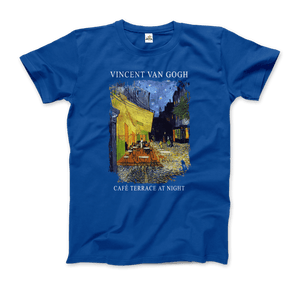 Vincent Van Gogh - Cafe Terrace at Night 1888 Artwork T-Shirt - T-Shirt