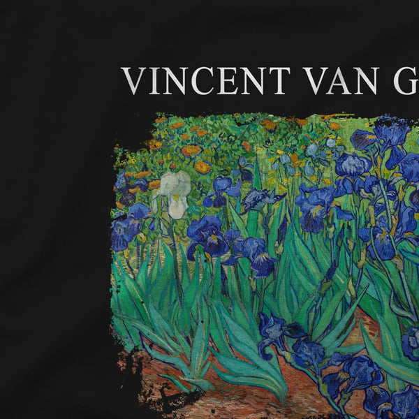 Vincent Van Gogh - Irises 1889 Artwork T-Shirt - T-Shirt