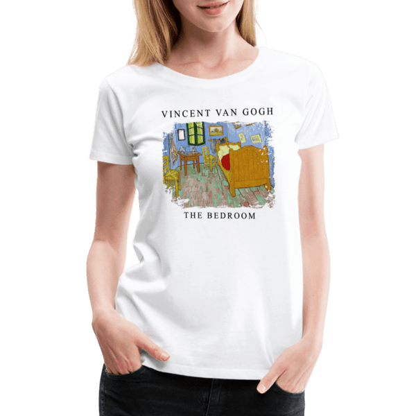 Vincent Van Gogh - The Bedroom 1889 Artwork T-Shirt - T-Shirt
