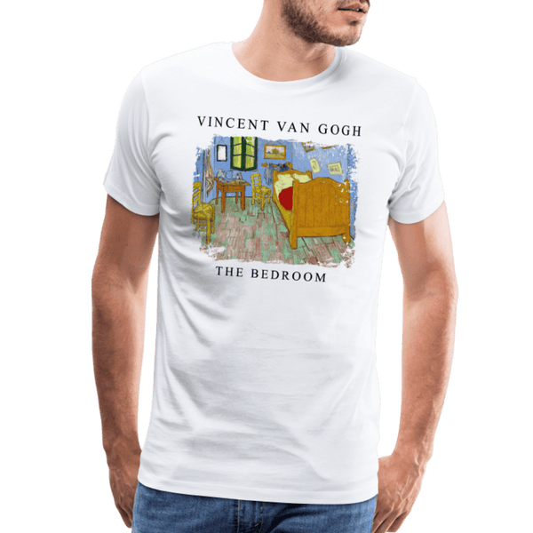 Vincent Van Gogh - The Bedroom 1889 Artwork T-Shirt - T-Shirt