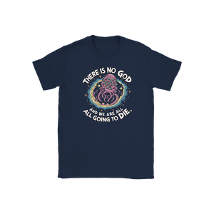 Vintage Lovecraftian Nihilism Monster T-Shirt - Youth / Navy / S - T-Shirt