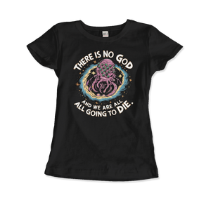 Vintage Lovecraftian Nihilism Monster T-Shirt - Women (Fitted) / Black / S - T-Shirt