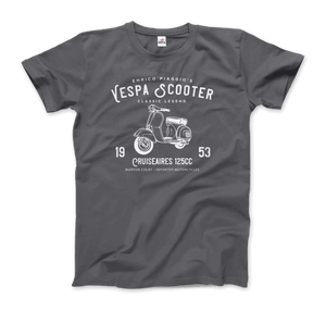 Vintage Piaggio Scooter 1953 125cc T-Shirt - Art-O-Rama Shop