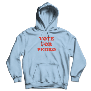 Vote for Pedro Napoleon Dynamite Unisex Hoodie - Light Blue / S - Hoodie
